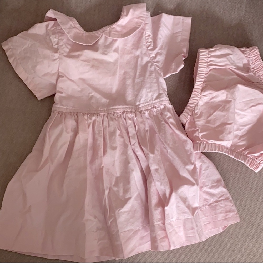 Maison Mini pink dress